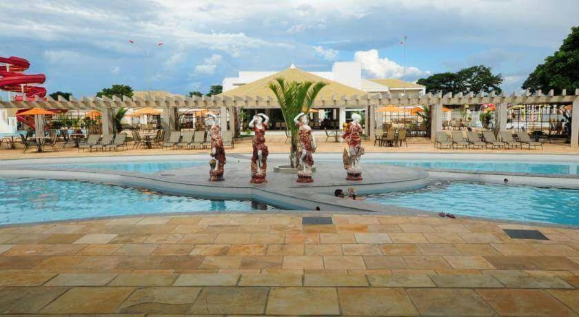 Caldas Novas Lacqua Di Roma IV - 2 Banheiros E Cozinha, Piscina 24 Horas Extérieur photo